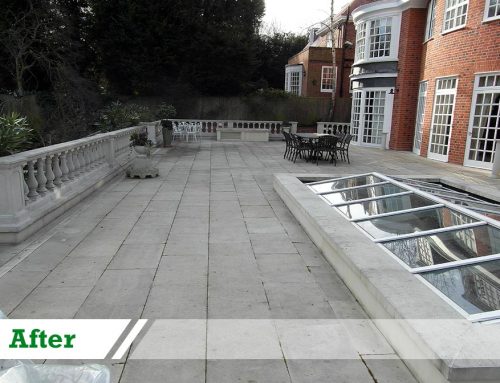 Our DOFF stone cleaning job