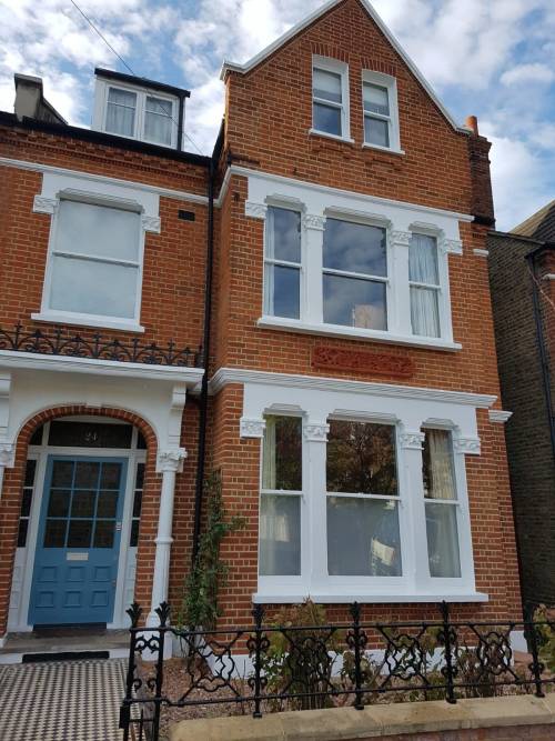 brick cleaning and pointing in Heron Rd in Balham