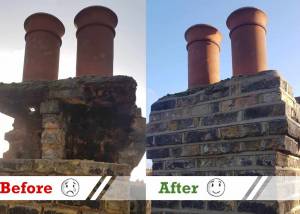 chimney brick restoration