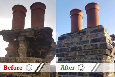 chimney brick restoration
