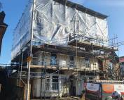 UK Restoration scaffolding