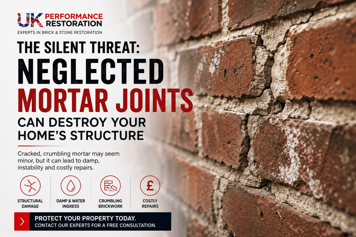 How Neglected Mortar Joints Can Destroy Your Home's Structure