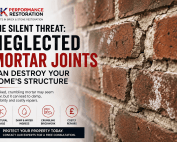 How Neglected Mortar Joints Can Destroy Your Home's Structure
